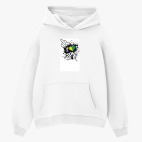 Толстовка худи оверсайз