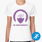 Женская спортивная футболка