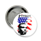 Значок 58 мм Mike Tyson