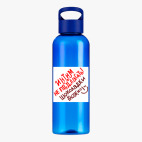 Прозрачная спортивная бутылка