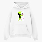 Толстовка худи оверсайз