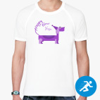 Мужская спортивная футболка