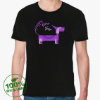 Мужская футболка органик