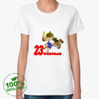 Женская футболка органик