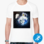 Мужская спортивная футболка