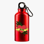 Металлическая бутылка 400 мл UV-DTF