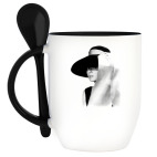 Кружка с ложкой