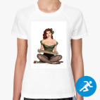 Женская спортивная футболка