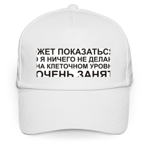 Кепка бейсболка Может показаться, Я занят!
