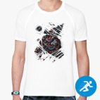 Мужская спортивная футболка