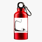 Металлическая бутылка 400 мл UV-DTF