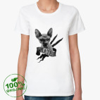 Женская футболка органик