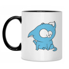 Кружка двухцветная