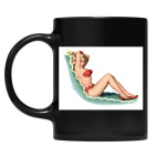 Кружка цветная UV-DTF