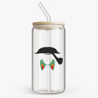 Банка с бамбуковой крышкой