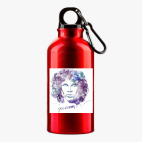 Металлическая бутылка 400 мл UV-DTF