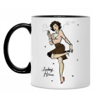 Кружка двухцветная