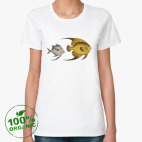 Женская футболка органик