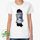 Женская футболка органик