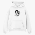 Толстовка худи оверсайз