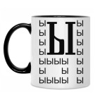 Кружка двухцветная