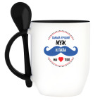 Кружка с ложкой