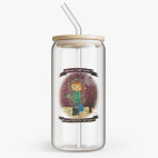 Банка с бамбуковой крышкой