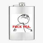 Фляжка стальная