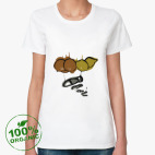 Женская футболка органик