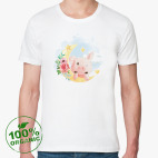 Мужская футболка органик