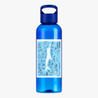 Прозрачная спортивная бутылка