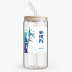 Банка с бамбуковой крышкой