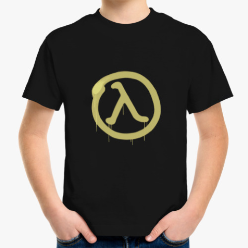 Детская футболка с принтом HL