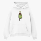 Толстовка худи оверсайз