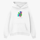 Толстовка худи оверсайз