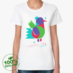 Женская футболка органик