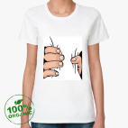 Женская футболка органик