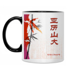 Кружка двухцветная