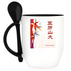 Кружка с ложкой