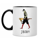 Кружка двухцветная