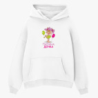 Толстовка худи оверсайз