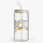 Банка с бамбуковой крышкой