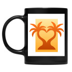 Кружка цветная UV-DTF