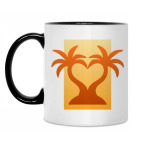 Кружка двухцветная