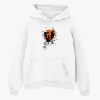 Толстовка худи оверсайз