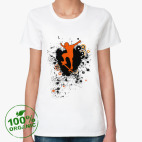 Женская футболка органик