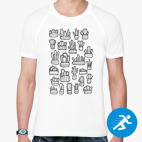 Мужская спортивная футболка