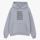 Толстовка худи оверсайз