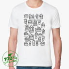 Мужская футболка органик