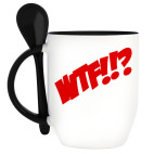 Кружка с ложкой